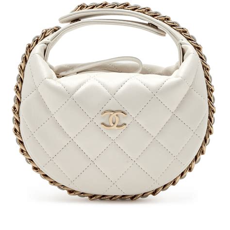 chanel mini round chain bag|chanel bags wallet on chain.